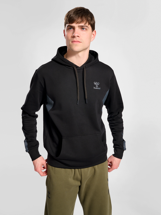 hummel ACTIVE CO HOODIE - BLACK