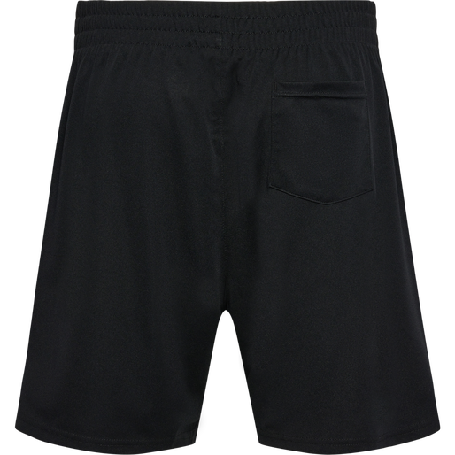 FFHB REFEREE POLY SHORTS, BLACK W/LOGO, packshot