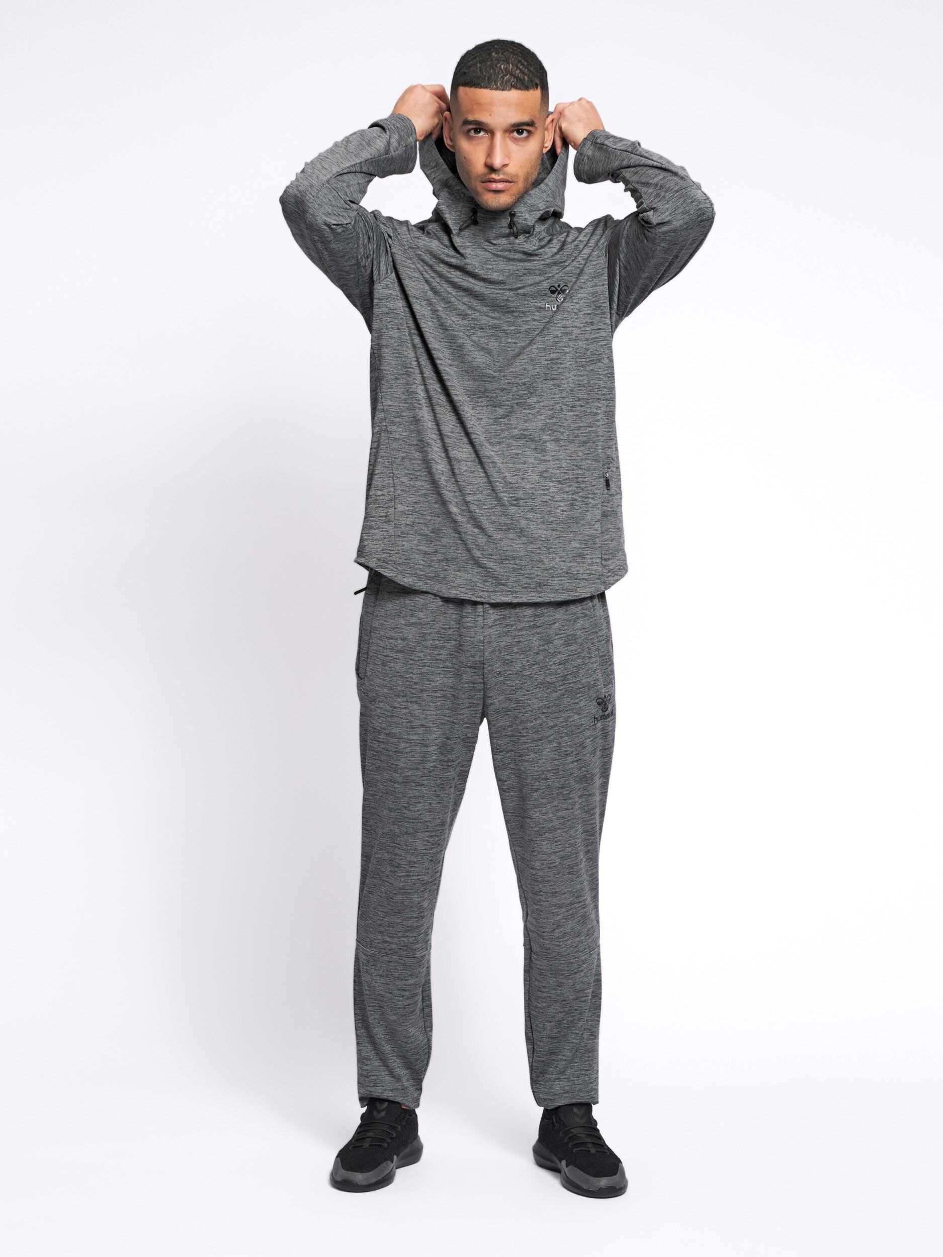 Tapered clearance grey joggers