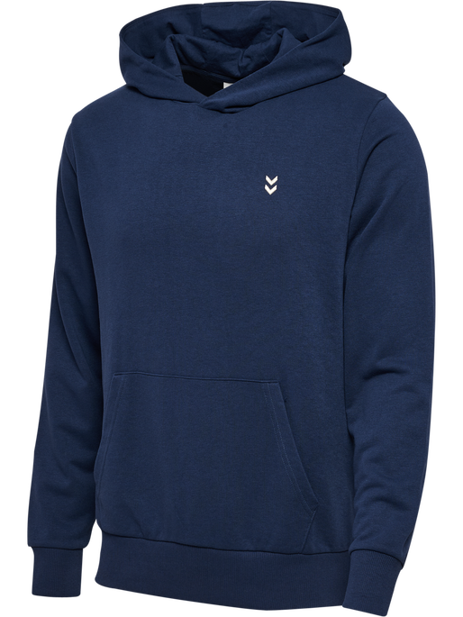 hmlPULSE SWEAT HOODIE, DRESS BLUES, packshot