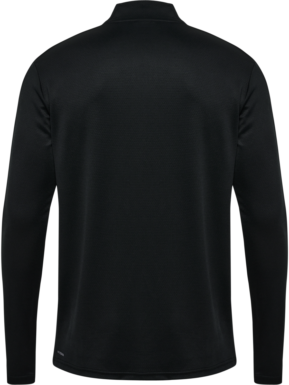 hmlACTIVE PL HALF ZIP, BLACK, packshot