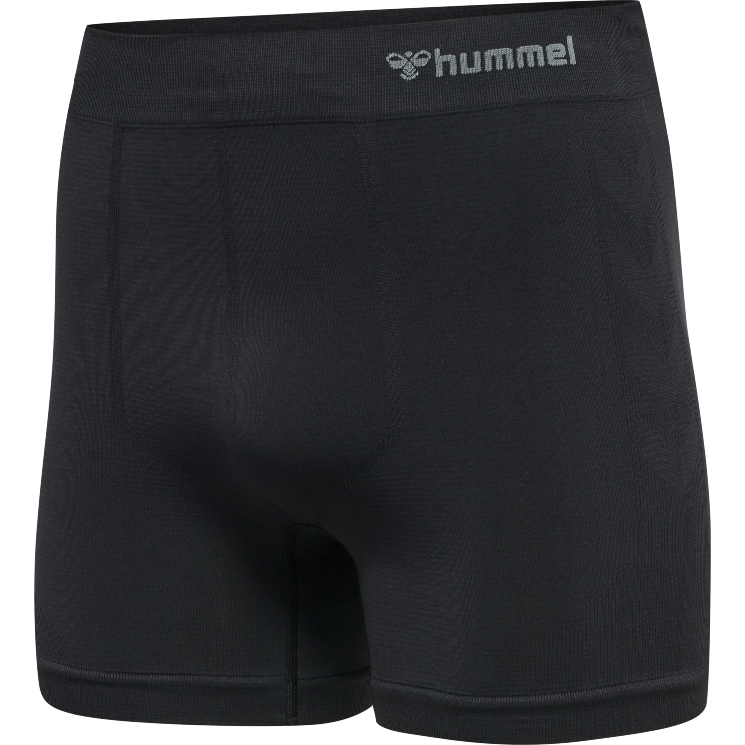hmlJACK SEAMLESS BOXERS 2-PACK, BLACK/BLACK, packshot