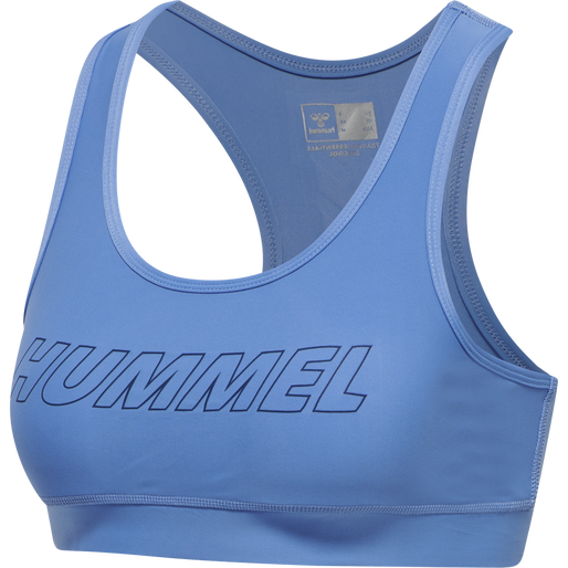 hmlTE TOLA 2-PACK SPORTS BRA, BLACK/MARINA, packshot