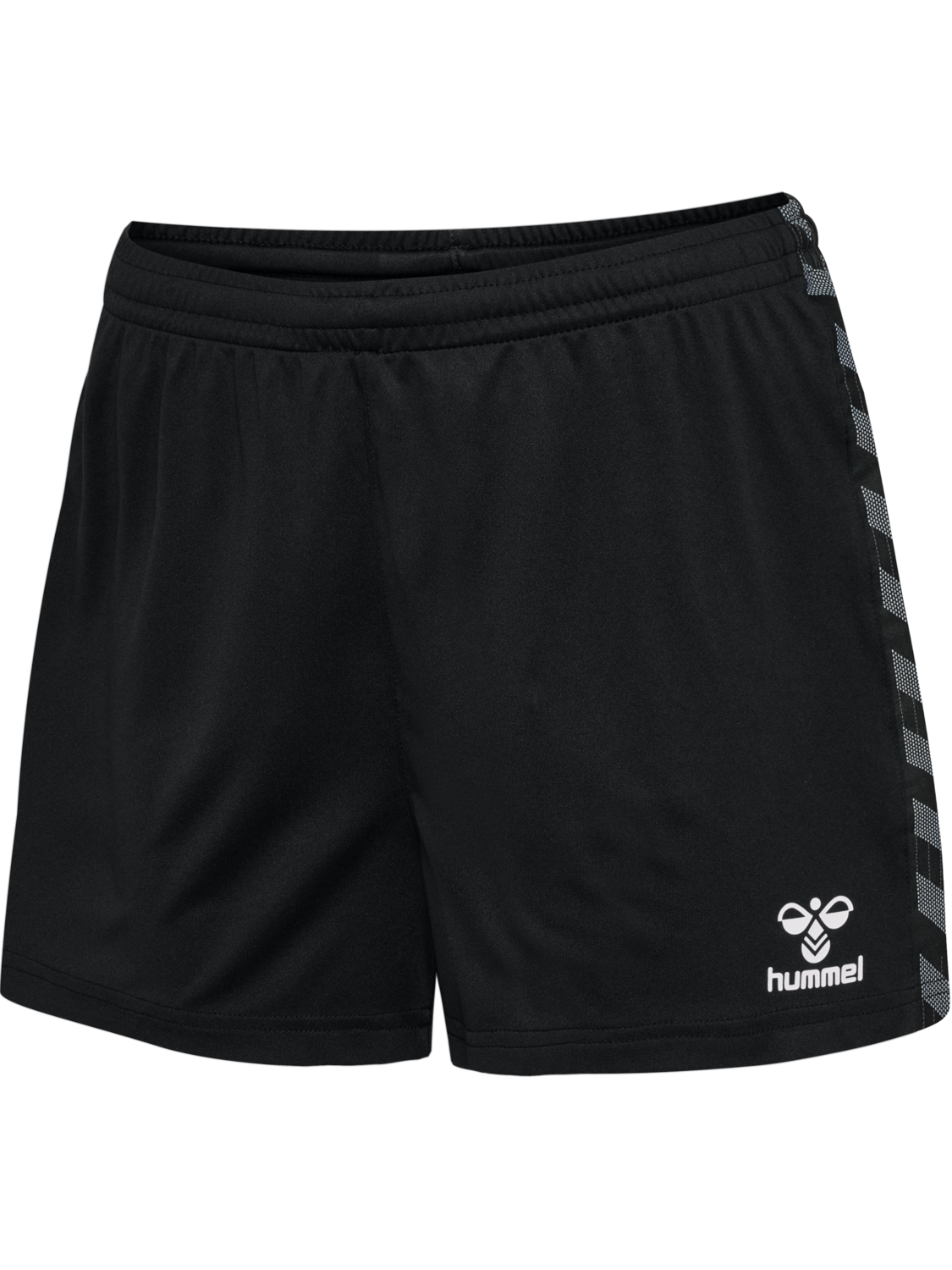hmlAUTHENTIC PL SHORTS WOMAN, BLACK, packshot