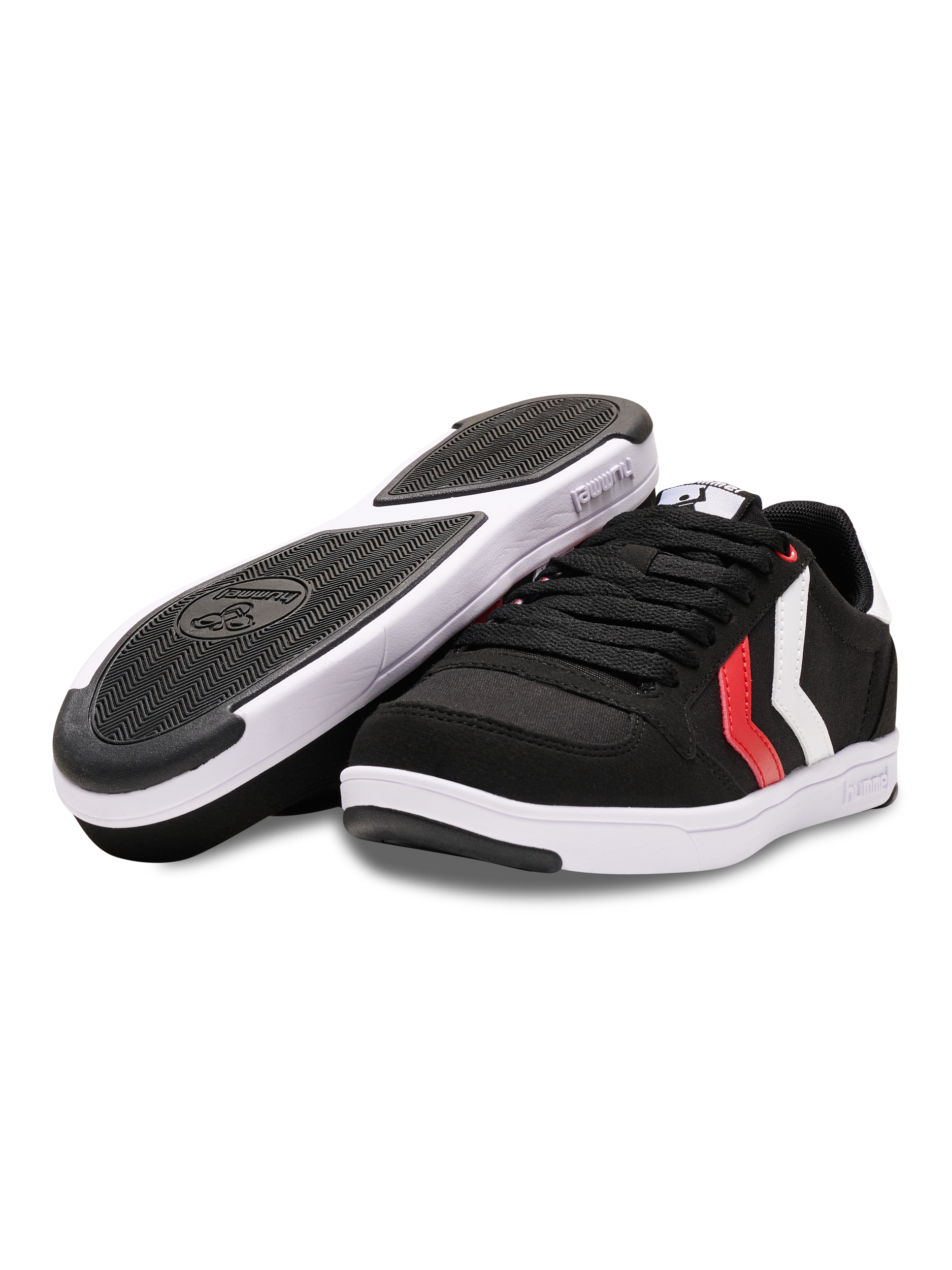 hummel STADIL LIGHT CANVAS - BLACK/RED | hummel.net