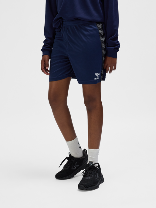 hmlAUTHENTIC PL SHORTS KIDS, MARINE, model