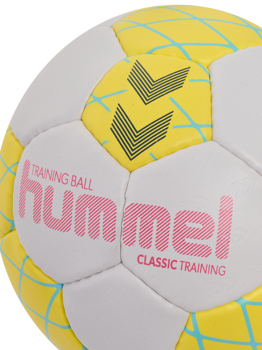 hmlCLASSIC TRAINING HB, OFF WHITE/YELLOW/LIGHT BLUE hmlCLASSIC TRAINING HB, OFF WHITE/YELLOW/LIGHT BLUE, packshot