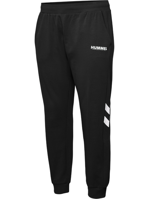 hmlLEGACY WOMAN TAPERED PANTS PLUS, BLACK, packshot