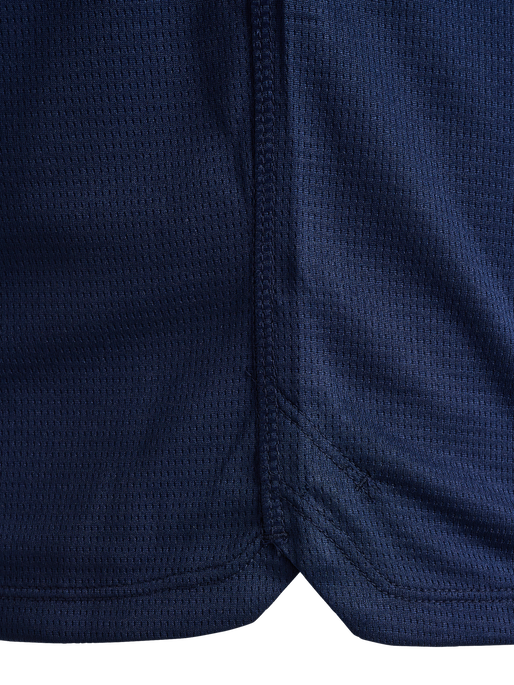 hmlRUN JERSEY S/S, BLACK IRIS, packshot