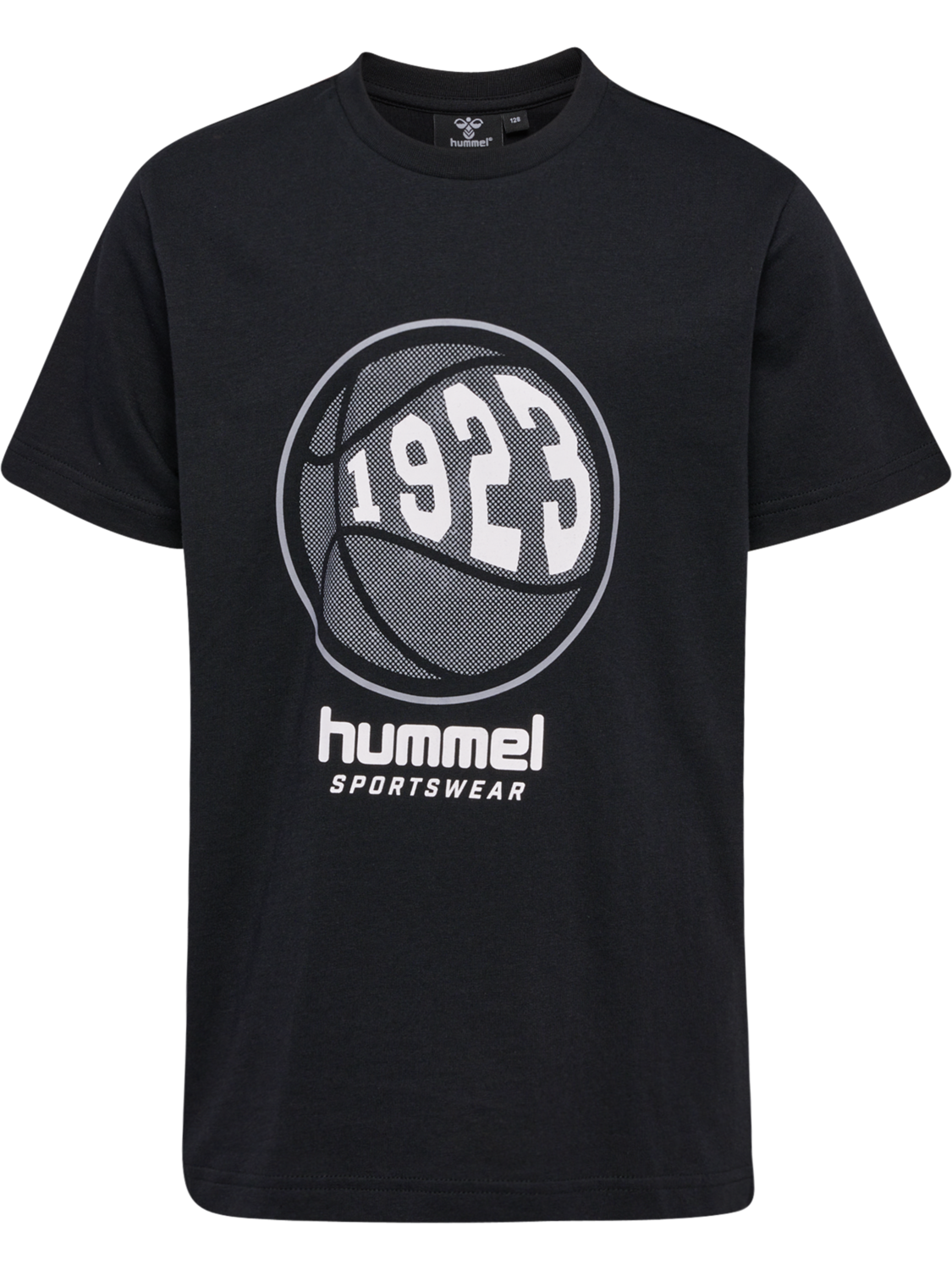 hmlLEO T-SHIRT S/S, BLACK, packshot