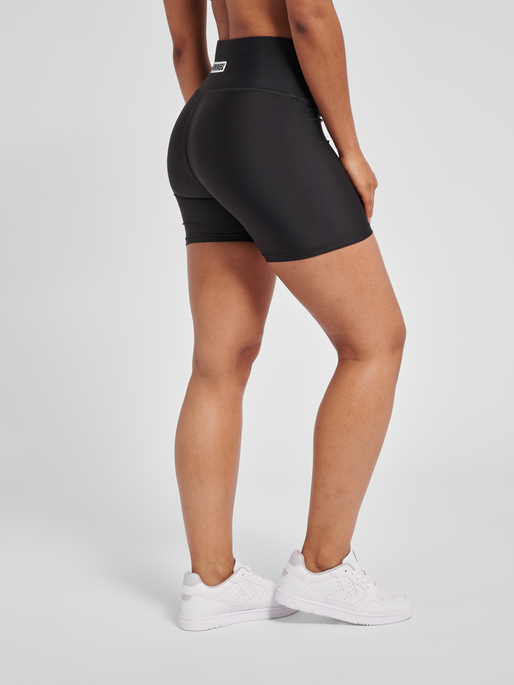 hummel TE TOLA HW TIGHT SHORTS - BLACK