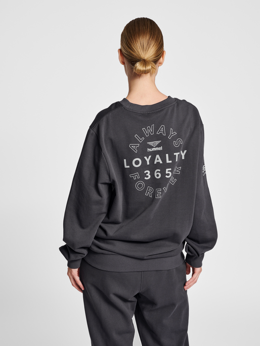 hummel LGC LOYALTY SWEATSHIRT BLACKENED PEARL hummel