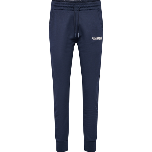 hmlLEGACY POLY WOMAN REGULAR PANTS, BLUE NIGHTS, packshot