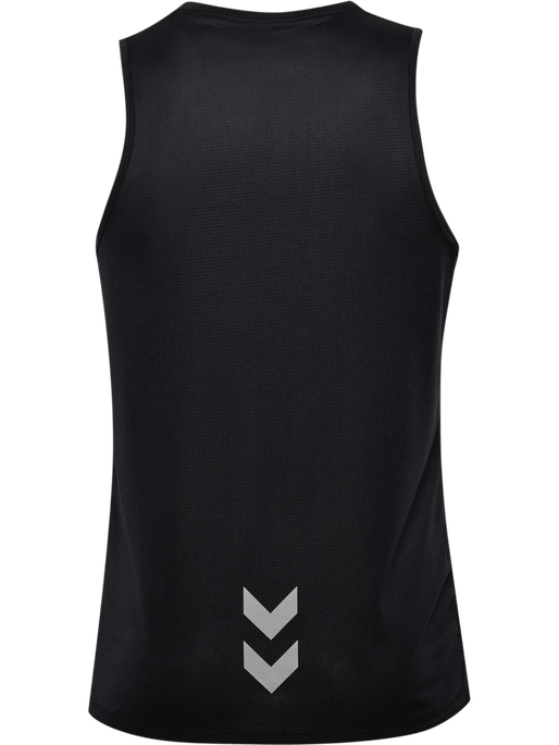 hmlRUN SINGLET S/L, BLACK hmlRUN SINGLET S/L, BLACK, packshot