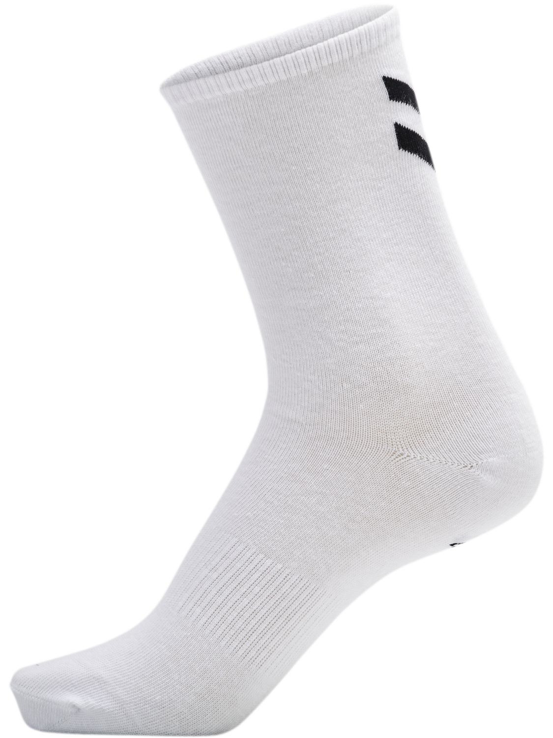 hmlCHEVRON 3-PACK SOCKS, WHITE, packshot