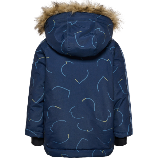 hmlJESSIE TEX JACKET, BLACK IRIS hmlJESSIE TEX JACKET, BLACK IRIS, packshot