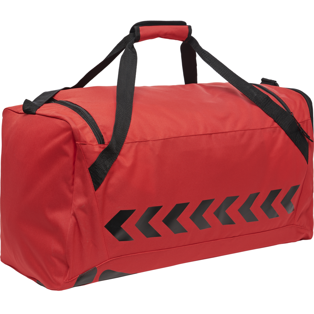 hummel CORE SPORTS BAG TRUE RED BLACK hummel