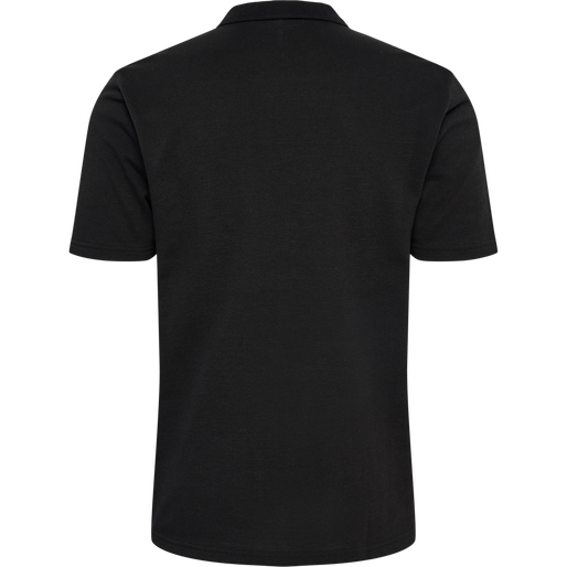 nwlLEA COTTON POLO MEN, BLACK, packshot