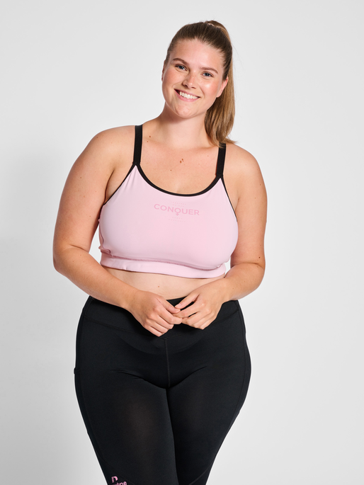 hummel nwlSB BRA TOP WO - PINK LADY