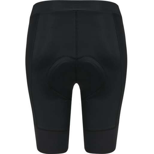 WOMENS CORE BIKE PANEL SHORTS, BLACK, packshot