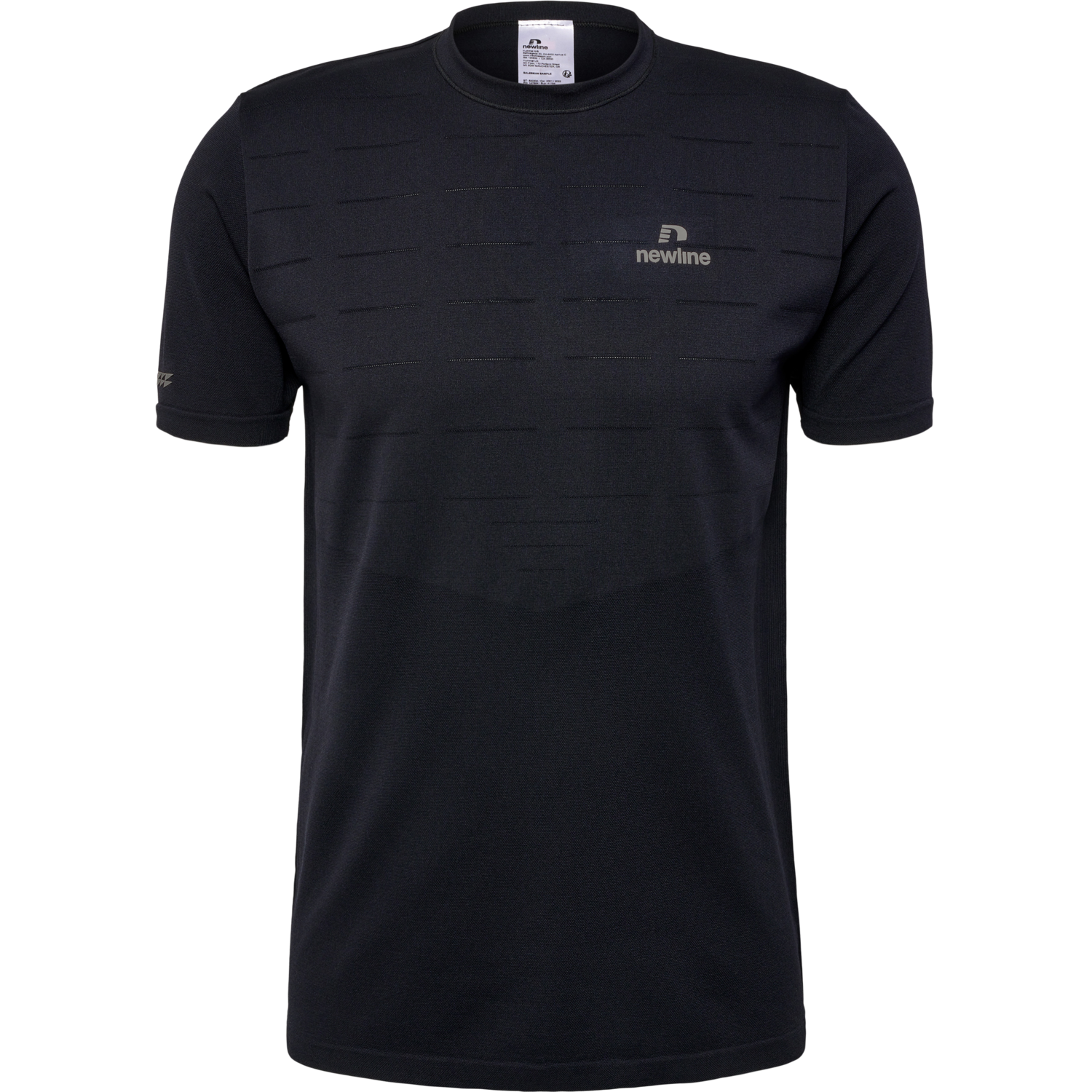 nwlRIVERSIDE SEAMLESS T-SHIRT S/S, BLACK, packshot
