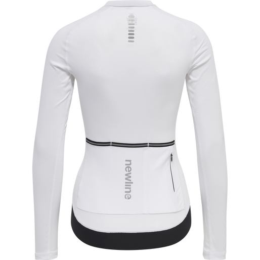WOMENS CORE BIKE L/S JERSEY, WHITE WOMENS CORE BIKE L/S JERSEY, WHITE, packshot