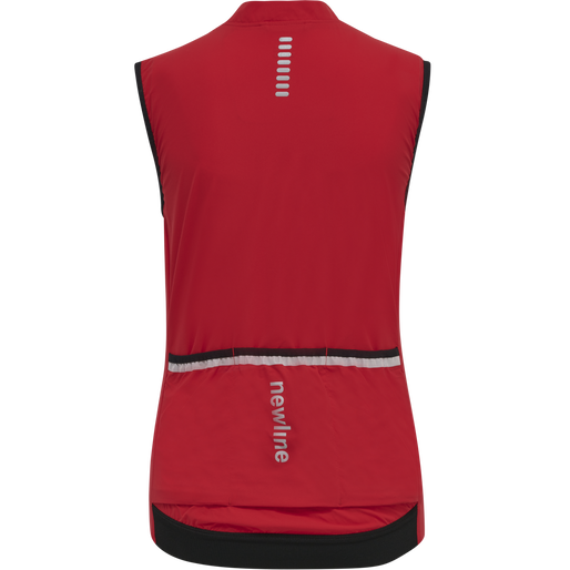 WOMENS CORE BIKE GILET, TANGO RED, packshot