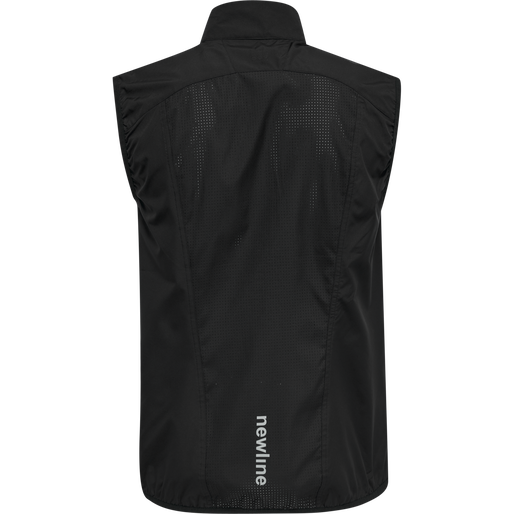 MEN'S CORE GILET, BLACK, packshot