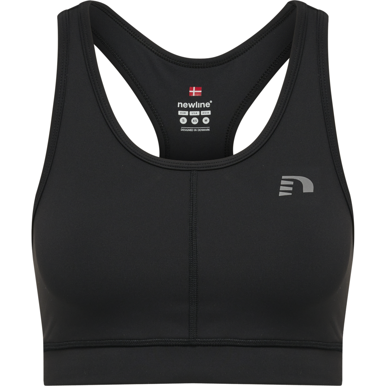 WOMEN CORE ATHLETIC TOP, BLACK, packshot