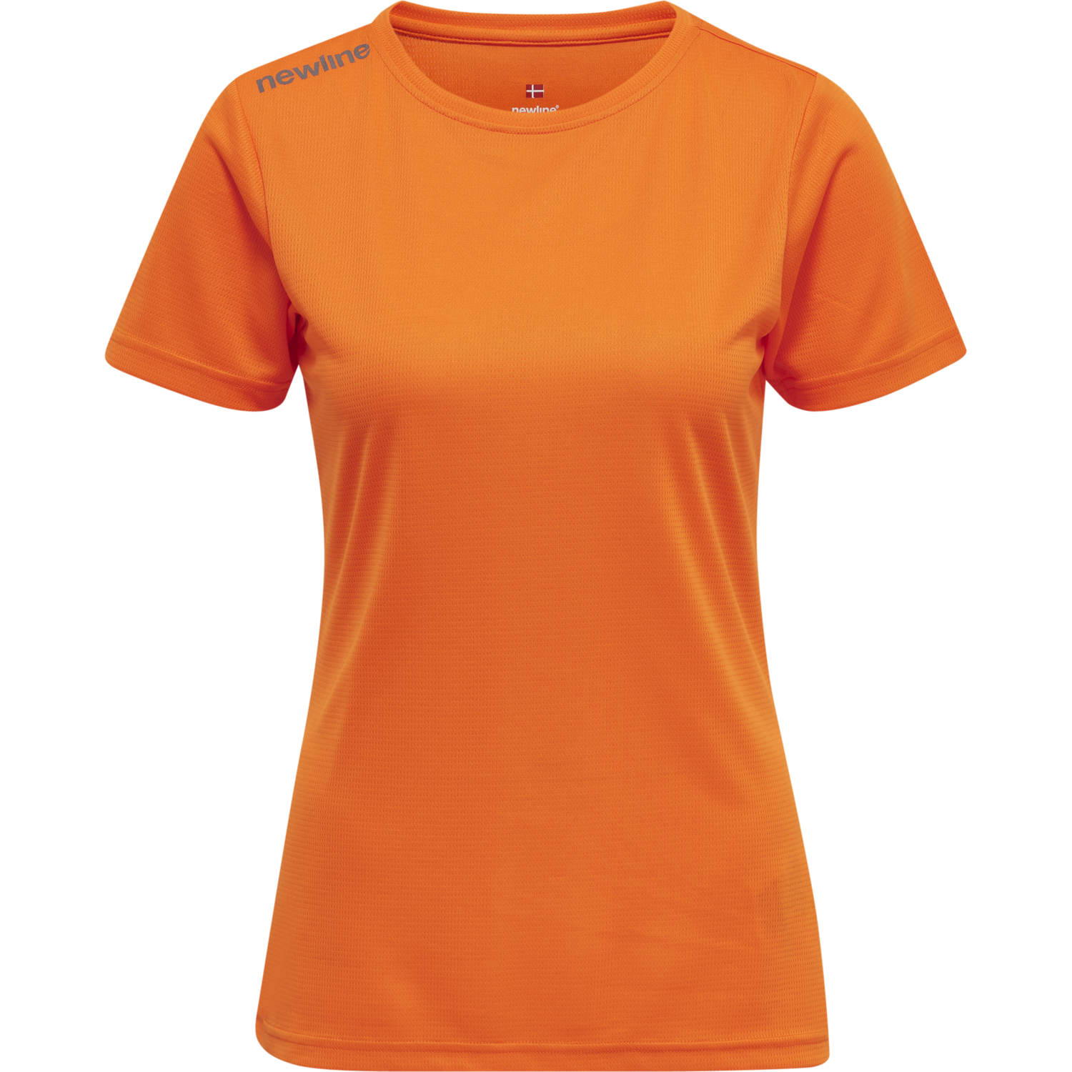 WOMEN CORE FUNCTIONAL T-SHIRT S/S, ORANGE TIGER, packshot