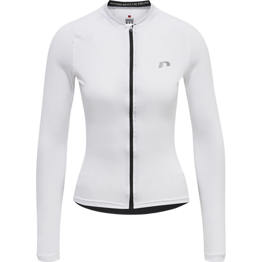 WOMENS CORE BIKE L/S JERSEY, WHITE WOMENS CORE BIKE L/S JERSEY, WHITE, packshot