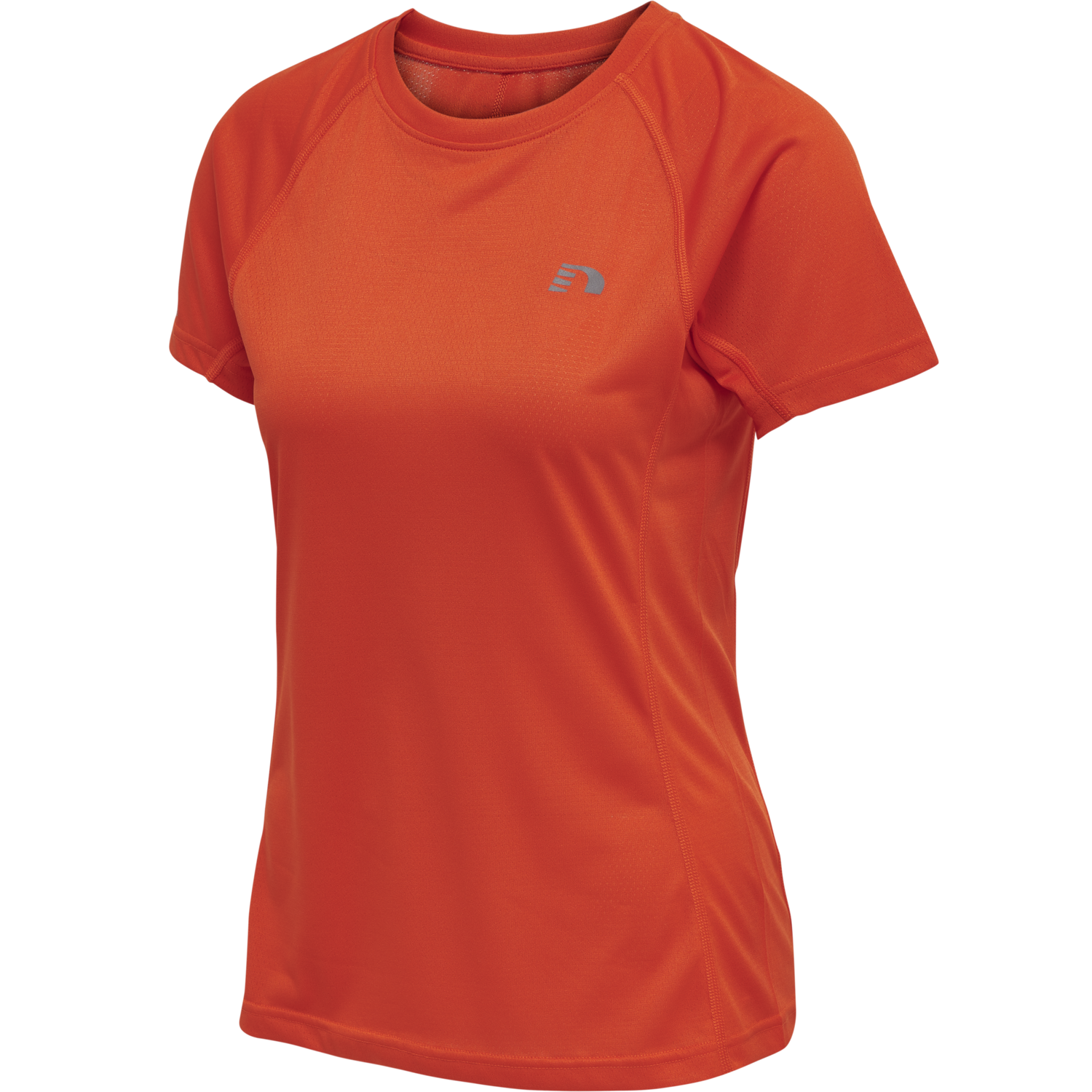 WOMEN RUNNING T-SHIRT S/S, SPICY ORANGE, packshot