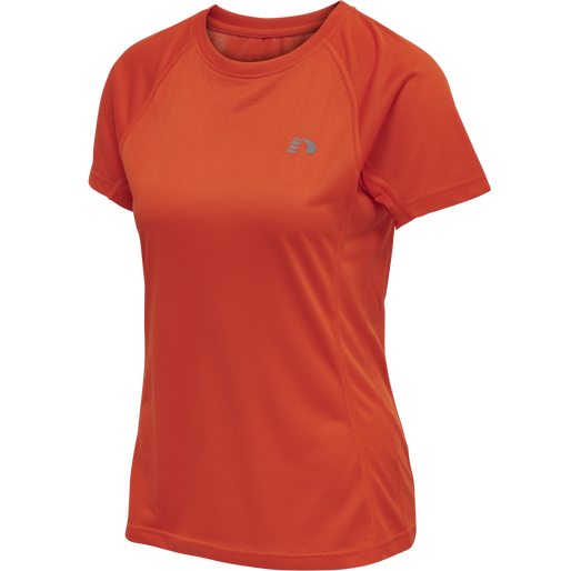 Orange running online t shirt