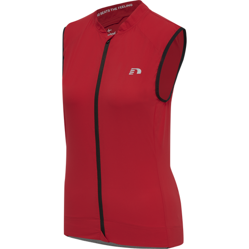 WOMENS CORE BIKE GILET, TANGO RED, packshot