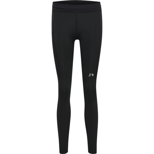 WOMEN CORE WARM PROTECT TIGHTS, BLACK, packshot