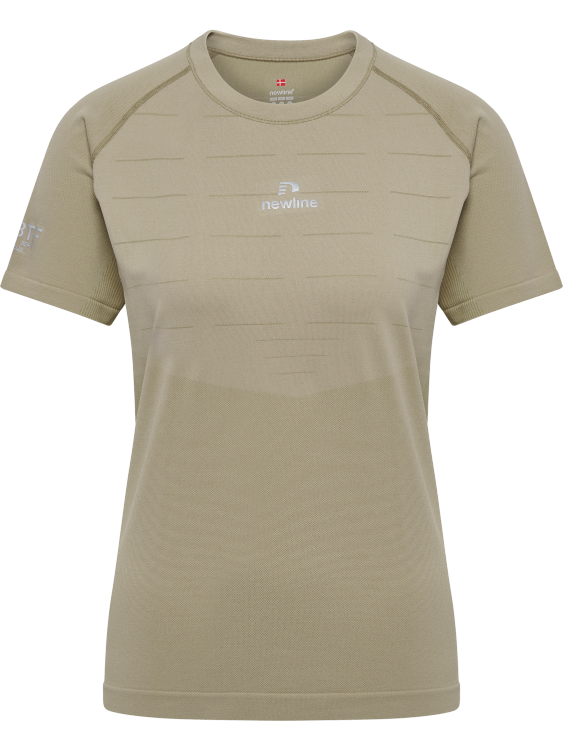 nwlPACE SEAMLESS TEE WOMAN, SILVER SAGE, packshot