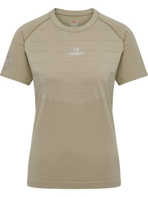 nwlPACE SEAMLESS TEE WOMAN, SILVER SAGE nwlPACE SEAMLESS TEE WOMAN, SILVER SAGE, packshot