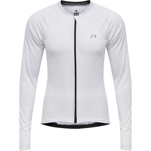 MENS CORE BIKE L/S JERSEY, WHITE, packshot