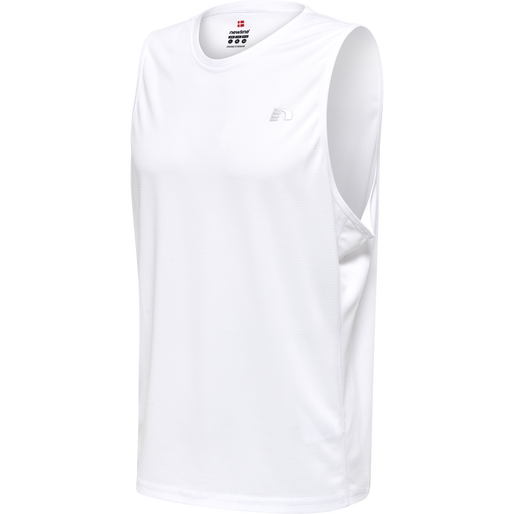 White nike 2025 running singlet