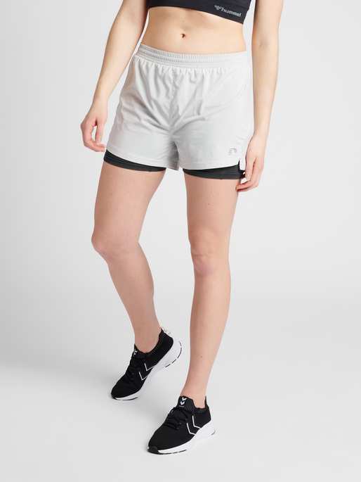 WOMEN 2 IN 1 RUNNING SHORTS