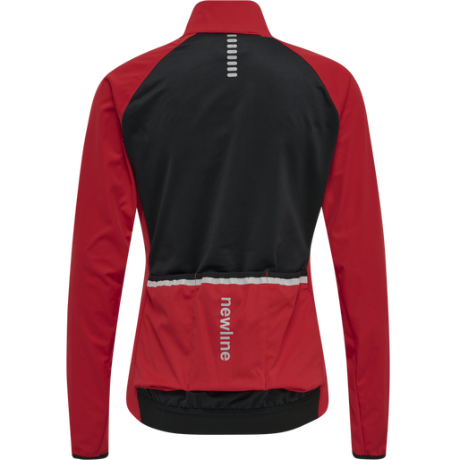 WOMENS CORE BIKE THERMAL JACKET, TANGO RED, packshot