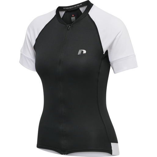 WOMENS CORE BIKE JERSEY, BLACK WOMENS CORE BIKE JERSEY, BLACK, packshot