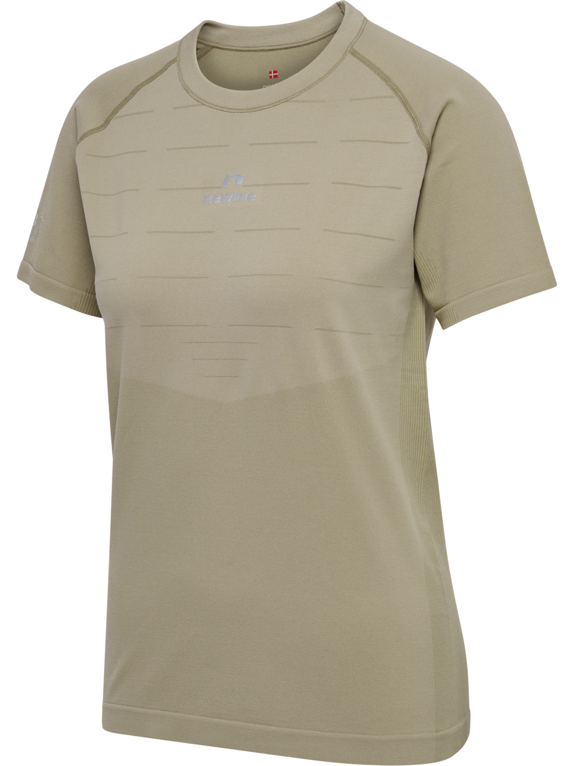 nwlPACE SEAMLESS TEE WOMAN, SILVER SAGE, packshot