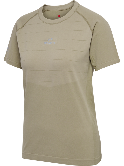 nwlPACE SEAMLESS TEE WOMAN, SILVER SAGE nwlPACE SEAMLESS TEE WOMAN, SILVER SAGE, packshot