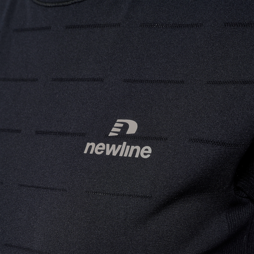 nwlRIVERSIDE SEAMLESS T-SHIRT S/S W, BLACK, packshot