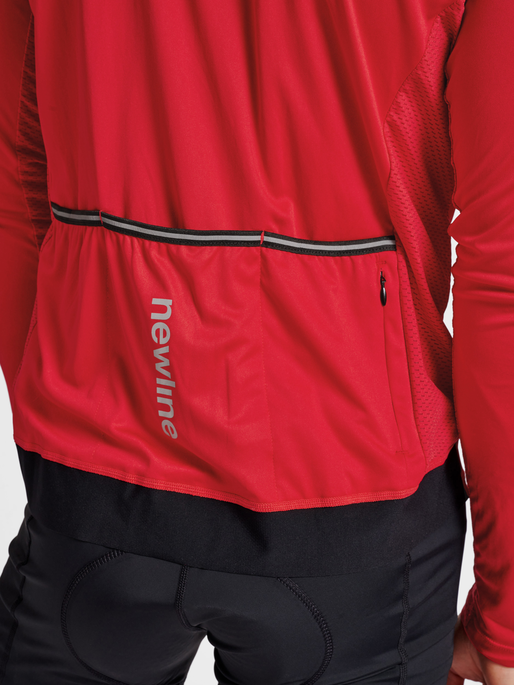 MENS CORE BIKE L/S JERSEY, TANGO RED, model