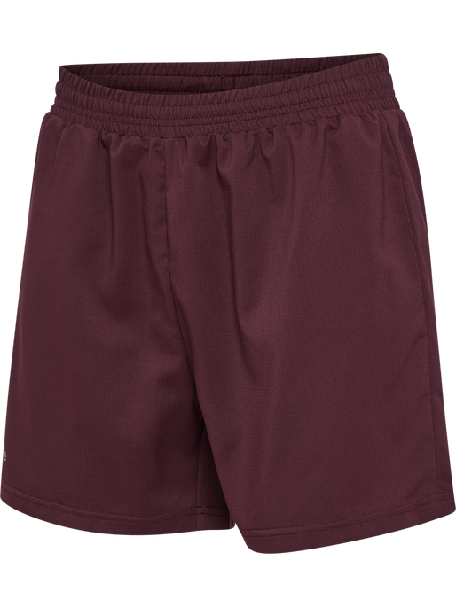 nwlMAX ZIP POCKET SHORTS W, DECADENT CHOCOLATE, packshot