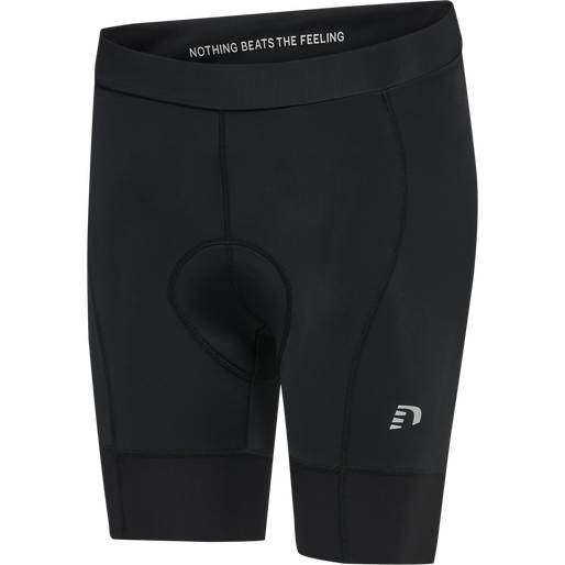 WOMENS CORE BIKE PANEL SHORTS, BLACK, packshot