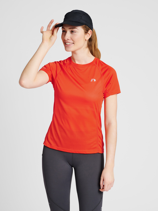 Orange running t shirt online