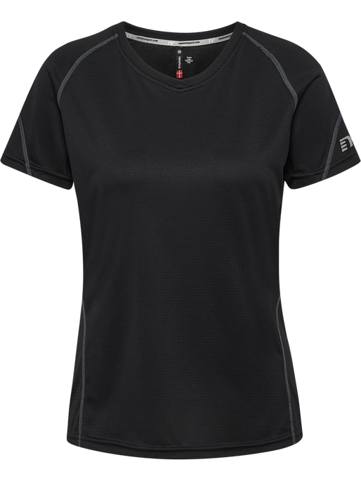 BASE COOLSKIN TEE, BLACK BASE COOLSKIN TEE, BLACK, packshot